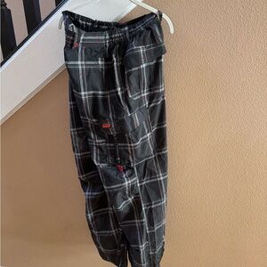 Ripzone Core Black Plaid Men's Pants